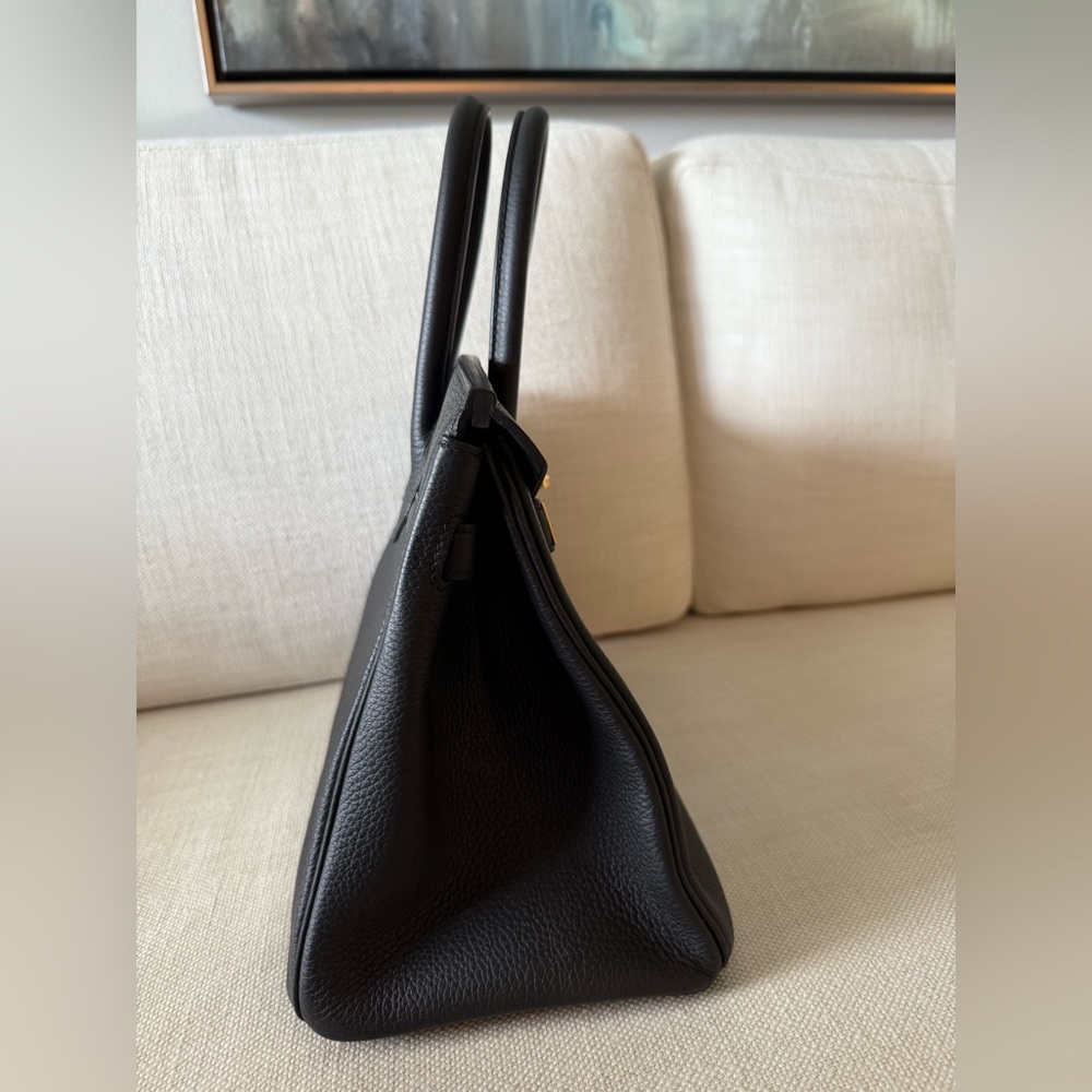 Hermes 30 Black Birkin Bag - Picture 3 of 15